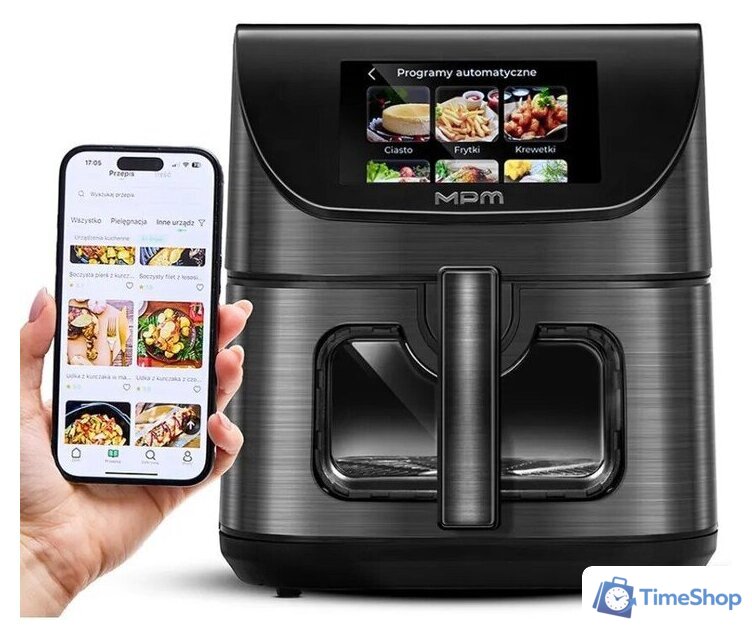 Аэрогриль (аэрофритюрница) MPM MFR-14M/WIFI - Изображение №3 — Интернет-магазин Time-Shop