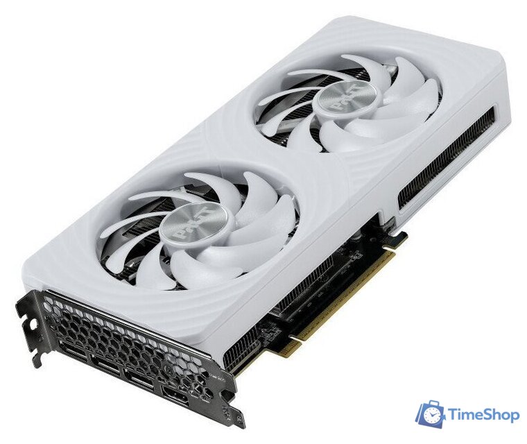 Видеокарта Palit GeForce RTX 5060 Ti White OC 16GB NE7506TU19T1-GB2061M - Изображение №4 — Интернет-магазин Time-Shop