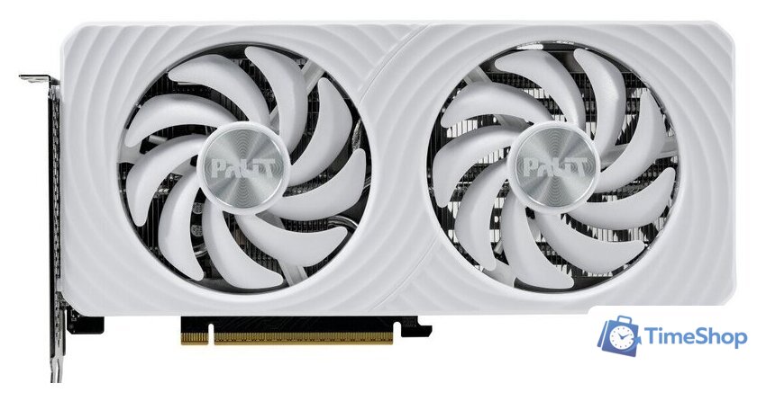 Видеокарта Palit GeForce RTX 5060 Ti White OC 16GB NE7506TU19T1-GB2061M - Изображение №2 — Интернет-магазин Time-Shop