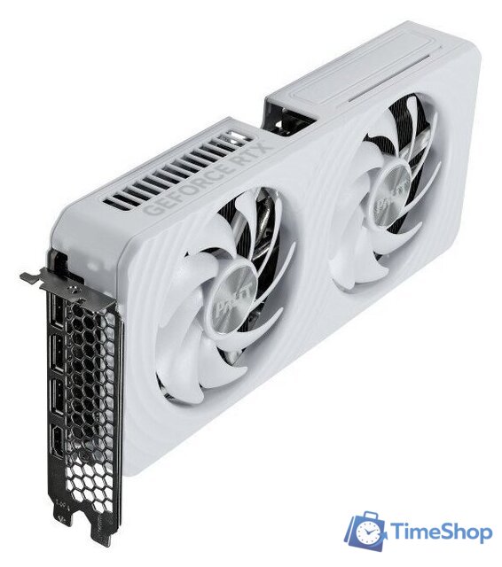 Видеокарта Palit GeForce RTX 5060 Ti White OC 16GB NE7506TU19T1-GB2061M - Изображение №6 — Интернет-магазин Time-Shop