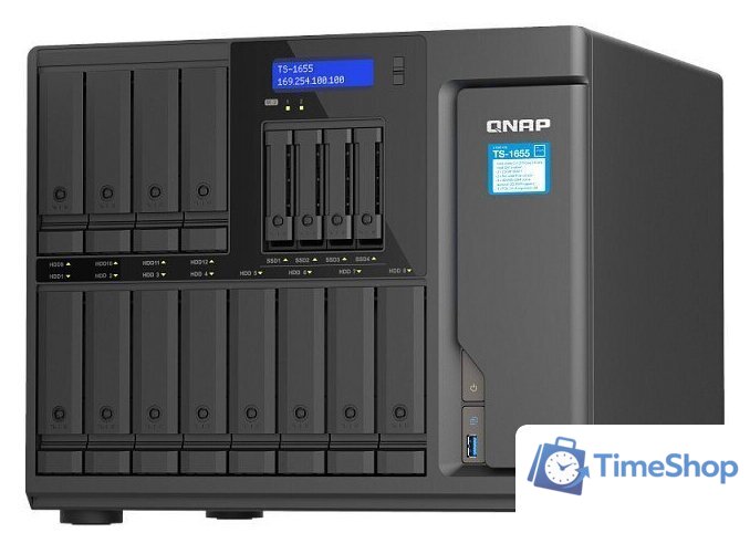 Сетевой накопитель QNAP TS-1655-8G - Изображение №2 — Интернет-магазин Time-Shop