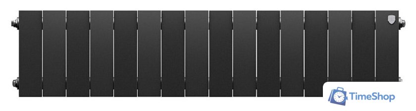 Биметаллический радиатор Royal Thermo PianoForte 200 Noir Sable (16 секций) - Изображение №2 — Интернет-магазин Time-Shop