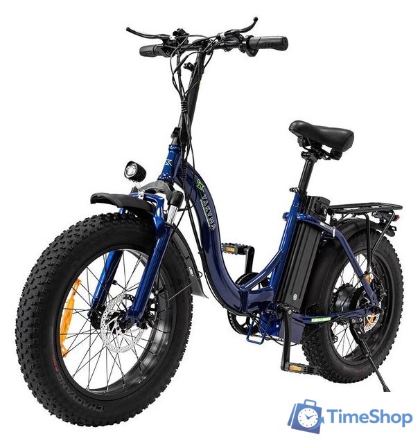 Электровелосипед Yakama S4 (синий) - Изображение №1 — Интернет-магазин Time-Shop