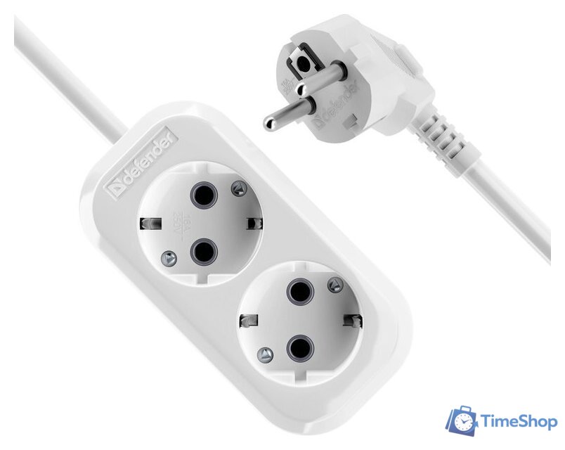 Удлинитель Defender R320 (2 м) - Изображение №4 — Интернет-магазин Time-Shop