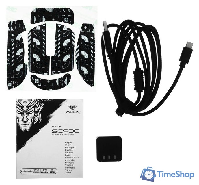 Игровая мышь AULA SC900pro (черный) - Изображение №9 — Интернет-магазин Time-Shop
