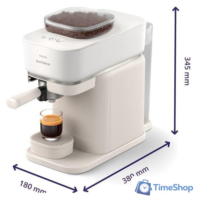 Рожковая кофеварка Philips Baristina BAR300/03 - Изображение №2 — Интернет-магазин Time-Shop