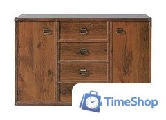 Тумба Black Red White Индиана JKOM 2d4s (дуб саттер) - Изображение №1 — Интернет-магазин Time-Shop