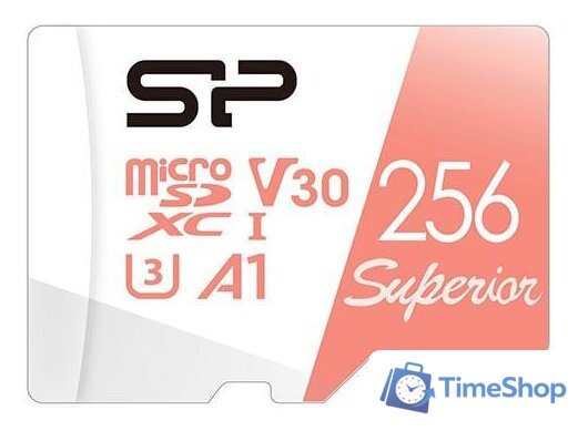 Карта памяти Silicon-Power Superior A1 microSDXC SP256GBSTXDV3V20 256GB - Изображение №1 — Интернет-магазин Time-Shop