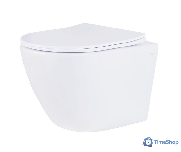 Унитаз подвесной Roxen Antares Tornado в комплекте с инсталляцией StounFix Dual Fresh 6 в 1 968358 (кнопка: белый глянцевый) - Изображение №6 — Интернет-магазин Time-Shop