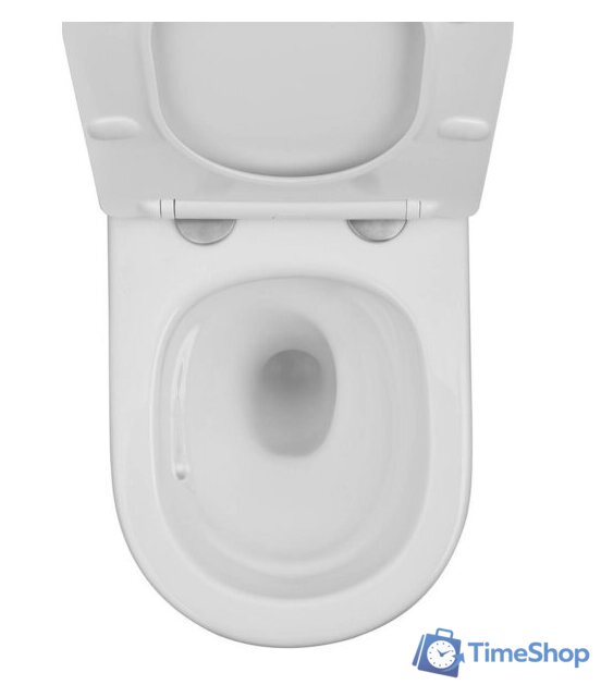 Унитаз подвесной Roxen Antares Tornado в комплекте с инсталляцией StounFix Dual Fresh 6 в 1 968358 (кнопка: белый глянцевый) - Изображение №8 — Интернет-магазин Time-Shop