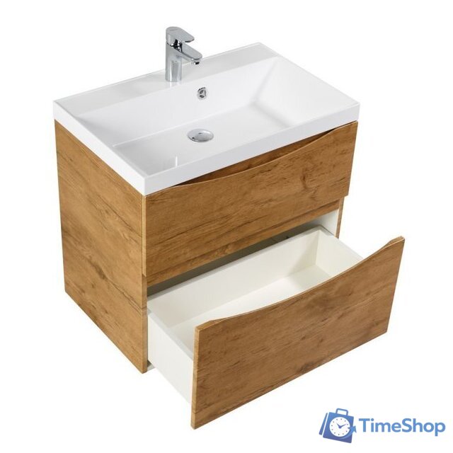  BelBagno Тумба под умывальник Marino-H60-1200-2C-SO-RN-P (rovere nature) - Изображение №2 — Интернет-магазин Time-Shop