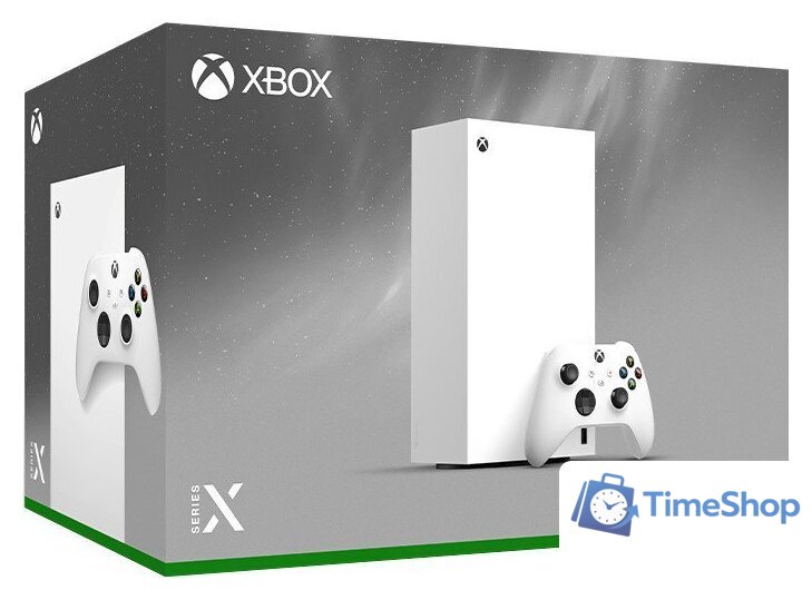 Игровая приставка Microsoft Xbox Series X Digital Edition 1TB Robot White - Изображение №1 — Интернет-магазин Time-Shop