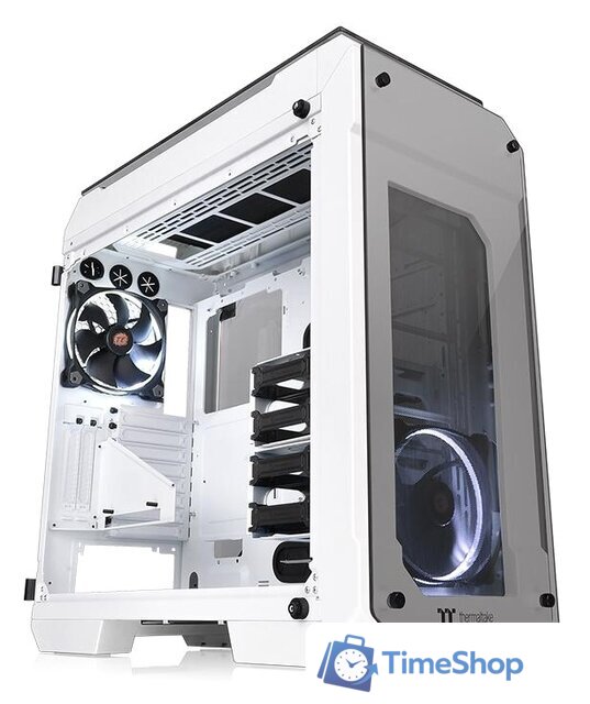Корпус Thermaltake View 71 Tempered Glass Snow Edition - Изображение №2 — Интернет-магазин Time-Shop