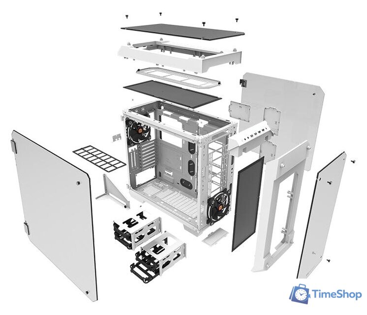 Корпус Thermaltake View 71 Tempered Glass Snow Edition - Изображение №31 — Интернет-магазин Time-Shop