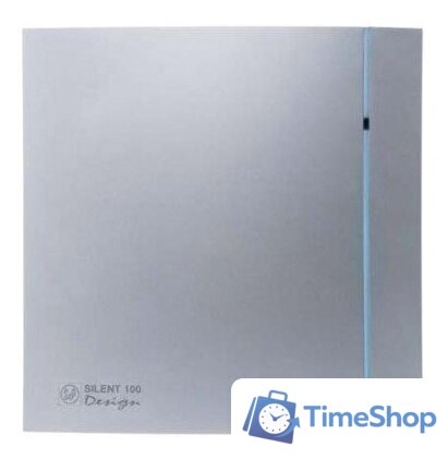 Осевой вентилятор Soler&Palau Silent-100 CMZ Silver Design [5210602900] - Изображение №1 — Интернет-магазин Time-Shop