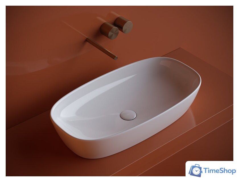 Умывальник Ceramica Nova Element CN5040 - Изображение №2 — Интернет-магазин Time-Shop
