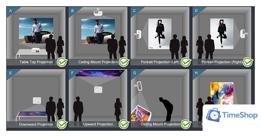 Проектор Optoma ZW340e - Изображение №12 — Интернет-магазин Time-Shop