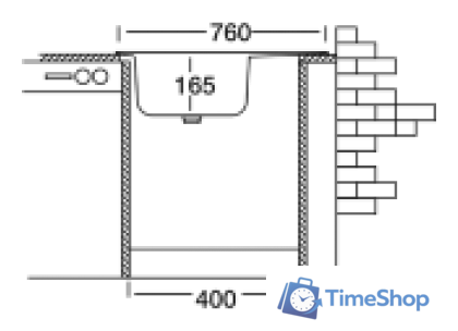 Кухонная мойка Kromevye ЕС 240 D - Изображение №2 — Интернет-магазин Time-Shop