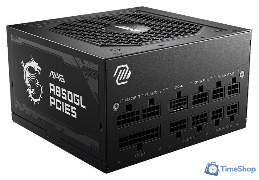 Блок питания MSI MAG A850GL PCIE5 - Изображение №1 — Интернет-магазин Time-Shop