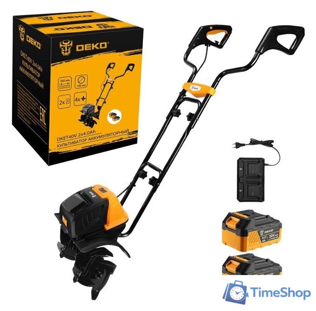 Мотокультиватор аккумуляторный Deko DKET40V 065-1232 - Изображение №1 — Интернет-магазин Time-Shop