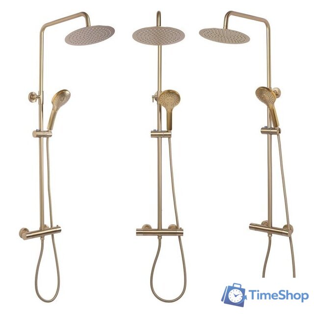 Душевая система  Rea Vincent Matt Gold REA-P6602 - Изображение №7 — Интернет-магазин Time-Shop