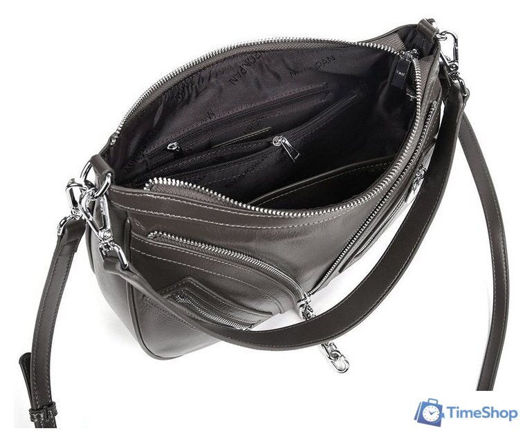 Женская сумка Mironpan 62360 (темно-серый) - Изображение №6 — Интернет-магазин Time-Shop