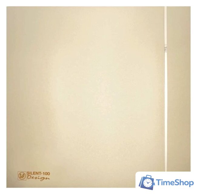 Осевой вентилятор Soler&Palau Silent-100 CRZ Champagne Design 5210401500-434300 - Изображение №1 — Интернет-магазин Time-Shop