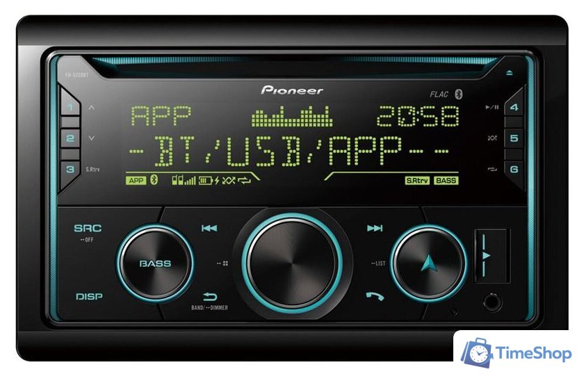 CD/MP3-магнитола Pioneer FH-S720BT - Изображение №1 — Интернет-магазин Time-Shop