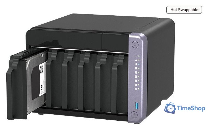 Сетевой накопитель QNAP TS-632X-4G - Изображение №5 — Интернет-магазин Time-Shop