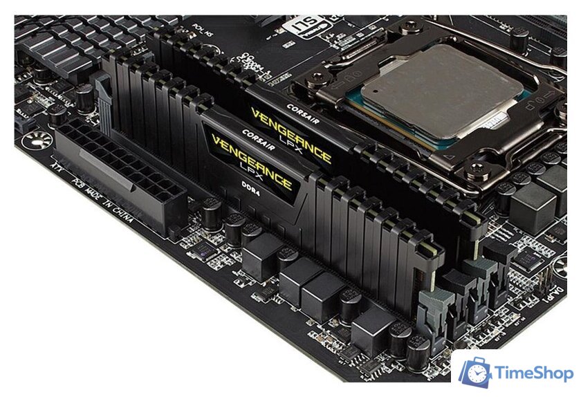 Оперативная память Corsair Vengeance LPX 2x32ГБ DDR4 3200 МГц CMK64GX4M2E3200C16 - Изображение №4 — Интернет-магазин Time-Shop