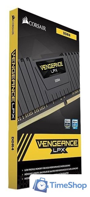 Оперативная память Corsair Vengeance LPX 2x32ГБ DDR4 3200 МГц CMK64GX4M2E3200C16 - Изображение №5 — Интернет-магазин Time-Shop