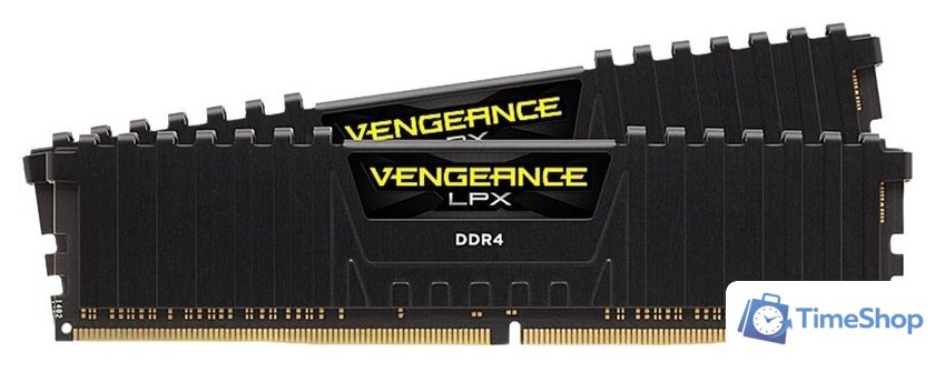 Оперативная память Corsair Vengeance LPX 2x32ГБ DDR4 3200 МГц CMK64GX4M2E3200C16 - Изображение №1 — Интернет-магазин Time-Shop