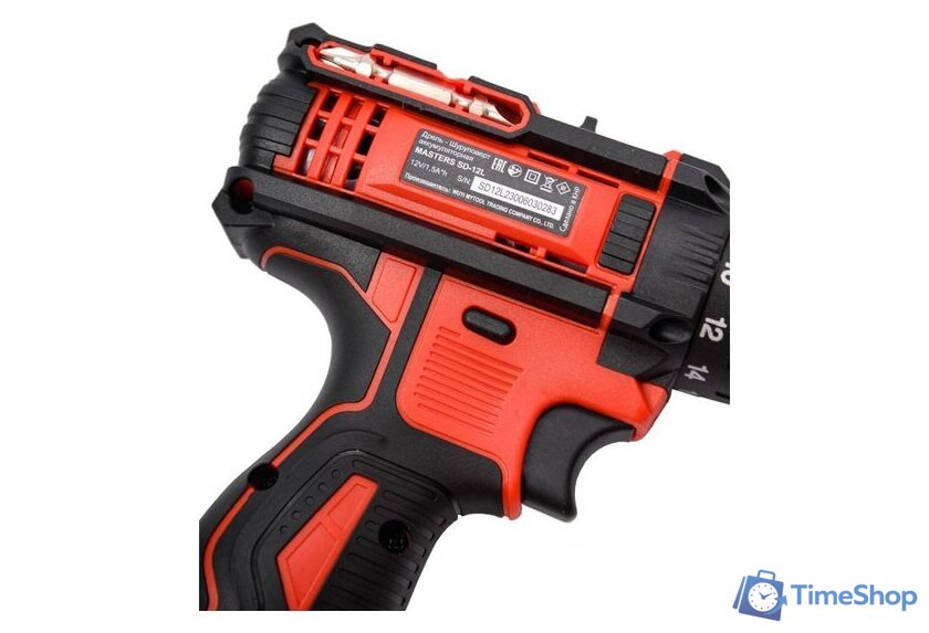 Дрель-шуруповерт Masters SD-12L (с 1-им АКБ) - Изображение №3 — Интернет-магазин Time-Shop