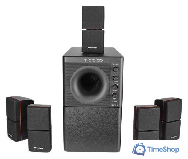 Акустика Microlab X3/5.1 BT - Изображение №1 — Интернет-магазин Time-Shop
