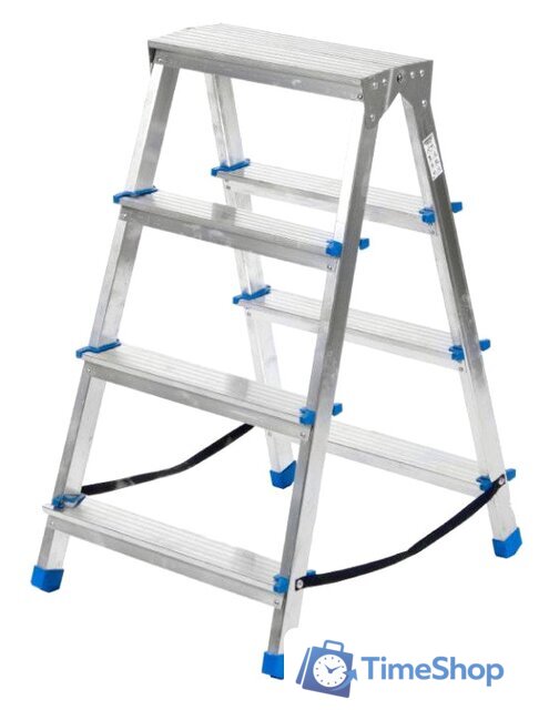 Лестница-стремянка LadderBel 2х4 ступеней [STRD-AL-4] - Изображение №1 — Интернет-магазин Time-Shop