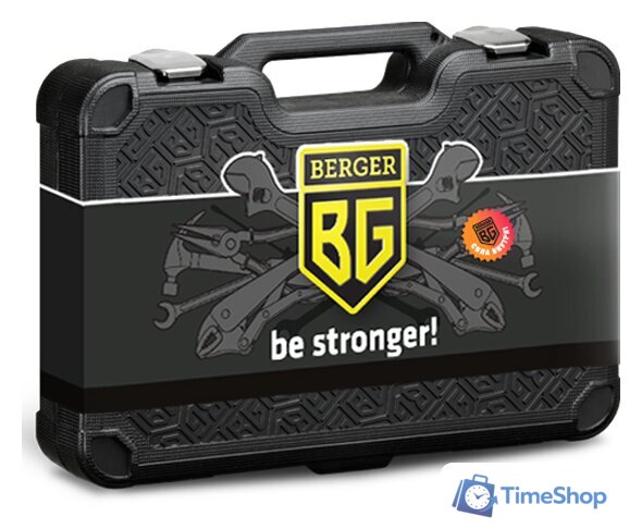 Универсальный набор инструментов Berger BG089-1214 (89 предметов) - Изображение №2 — Интернет-магазин Time-Shop