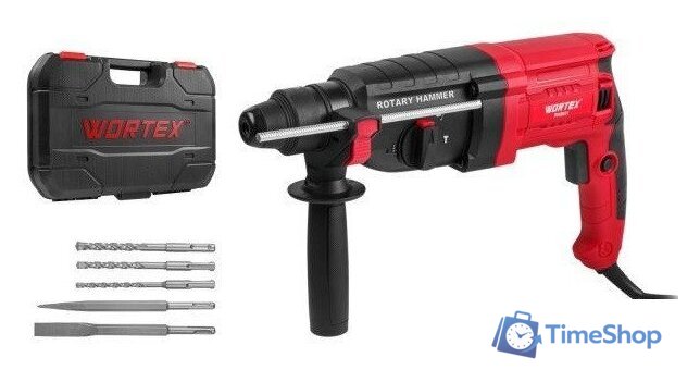 Перфоратор Wortex RH 2831 1333520 (кейс) - Изображение №1 — Интернет-магазин Time-Shop