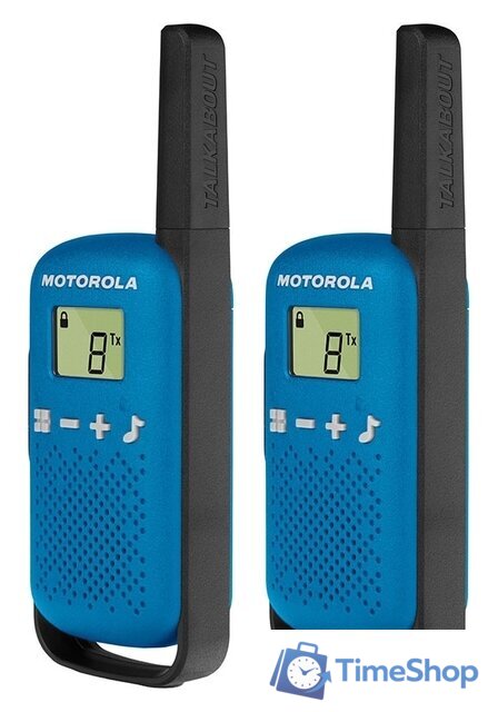Портативная радиостанция Motorola Talkabout T42 (синий) - Изображение №3 — Интернет-магазин Time-Shop