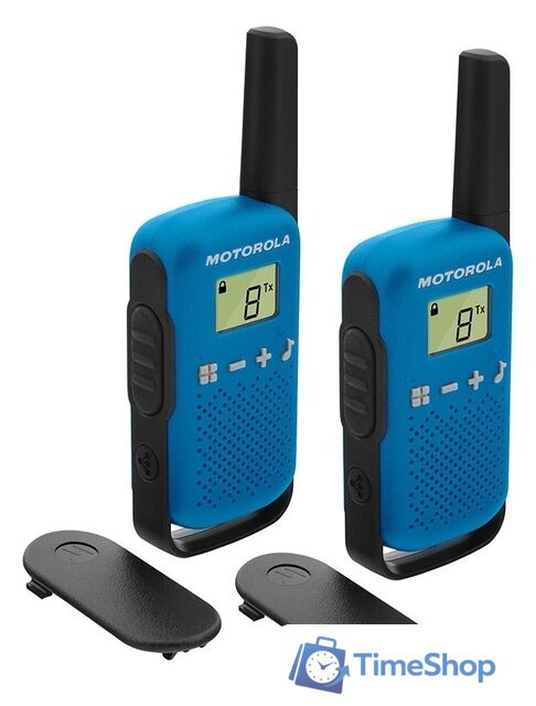 Портативная радиостанция Motorola Talkabout T42 (синий) - Изображение №2 — Интернет-магазин Time-Shop
