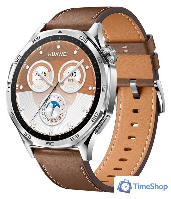 Умные часы Huawei Watch GT 5 46 мм (коричневый) - Изображение №1 — Интернет-магазин Time-Shop