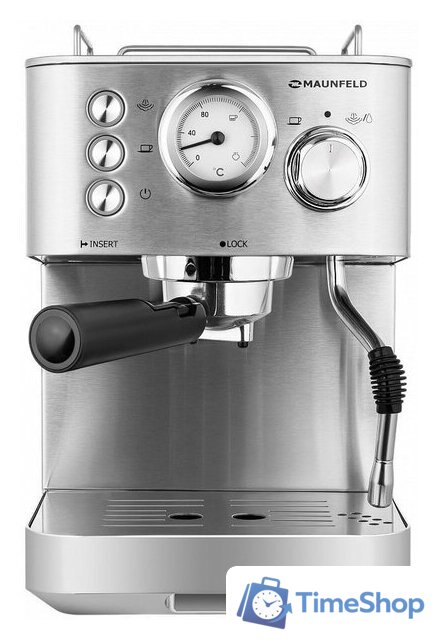 Рожковая кофеварка MAUNFELD MF-721S Pro - Изображение №3 — Интернет-магазин Time-Shop