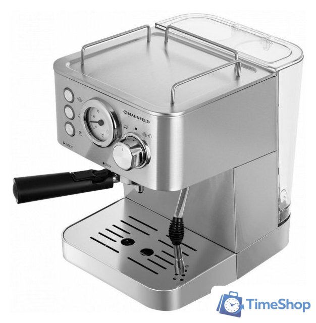 Рожковая кофеварка MAUNFELD MF-721S Pro - Изображение №2 — Интернет-магазин Time-Shop