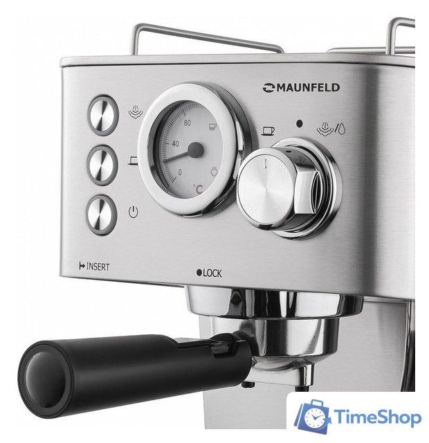 Рожковая кофеварка MAUNFELD MF-721S Pro - Изображение №6 — Интернет-магазин Time-Shop