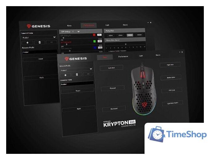 Игровая мышь Genesis Krypton 555 (черный) - Изображение №9 — Интернет-магазин Time-Shop