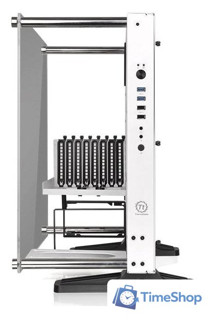 Корпус Thermaltake Core P3 Tempered Glass Snow Edition CA-1G4-00M6WN-05 - Изображение №4 — Интернет-магазин Time-Shop