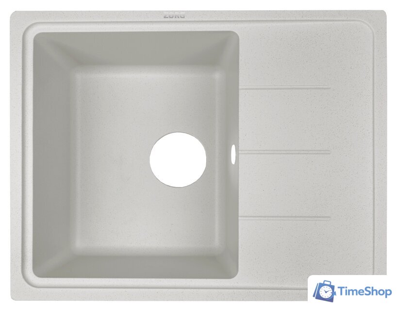 Кухонная мойка ZorG Torino 62 (серый жемчуг) - Изображение №1 — Интернет-магазин Time-Shop