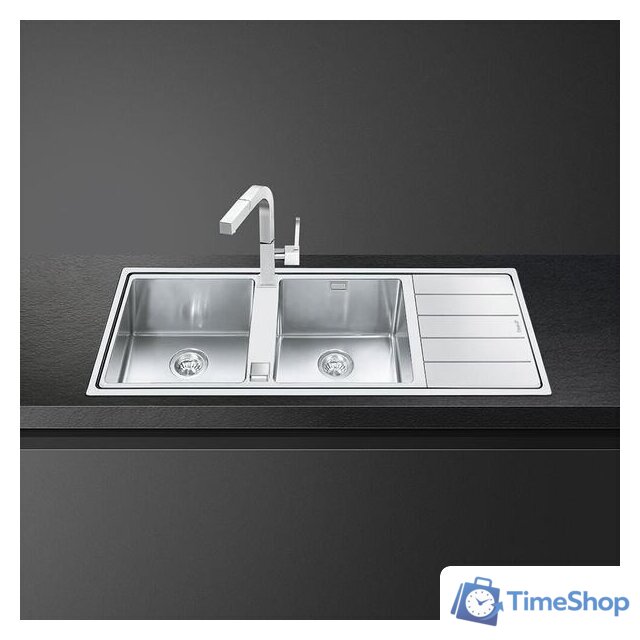 Кухонная мойка Smeg LFT116D - Изображение №3 — Интернет-магазин Time-Shop