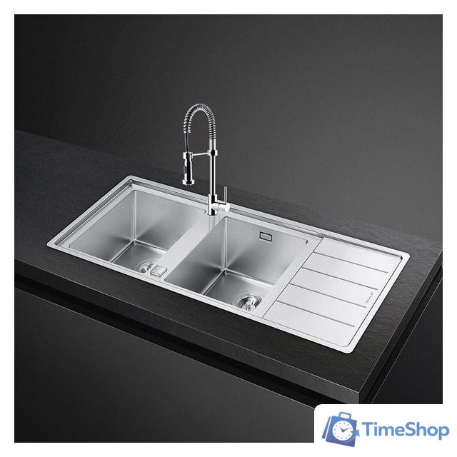 Кухонная мойка Smeg LFT116D - Изображение №2 — Интернет-магазин Time-Shop