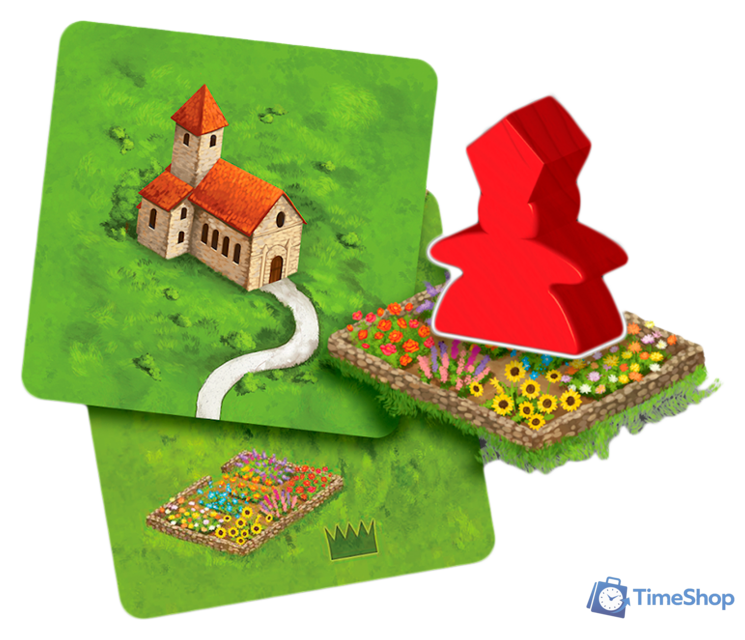 Настольная игра Мир Хобби Каркассон. Королевский подарок. Новое издание - Изображение №9 — Интернет-магазин Time-Shop