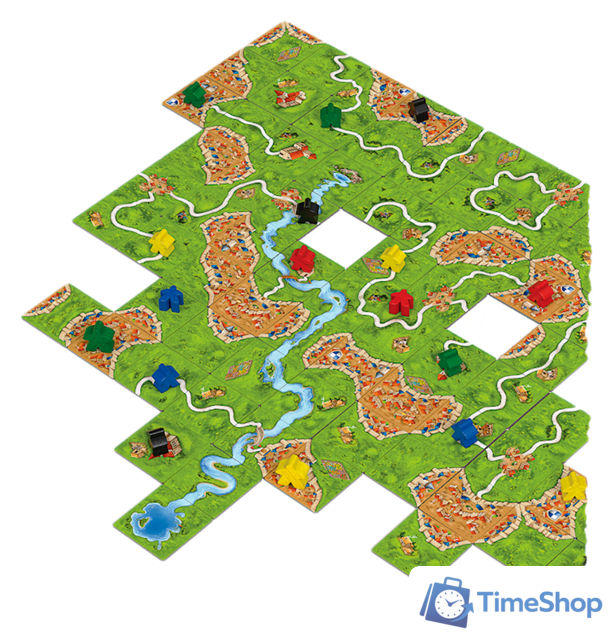 Настольная игра Мир Хобби Каркассон. Королевский подарок. Новое издание - Изображение №5 — Интернет-магазин Time-Shop